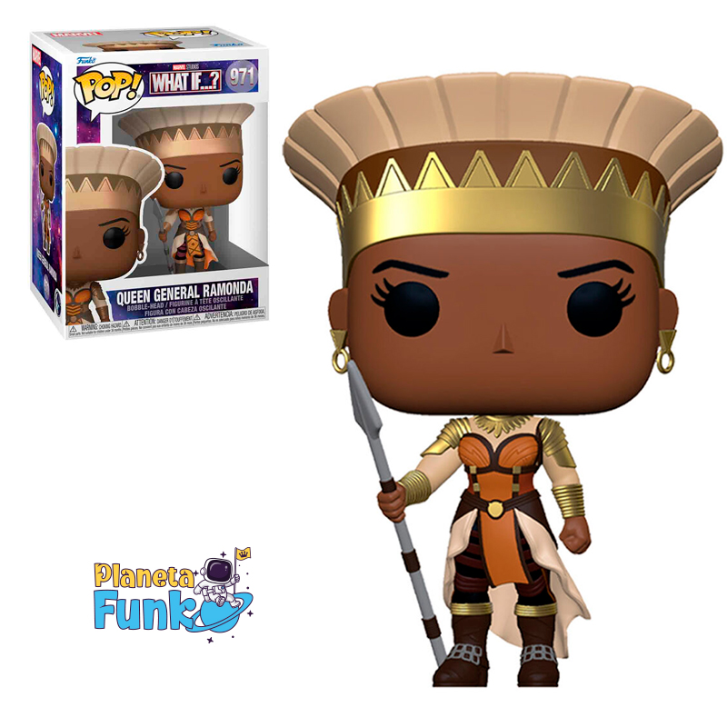 Figurine Pop! Marvel What If...? Queen General Ramonda N° 971 - Funko Figurine Pop! Marvel What If...? Queen General Ramonda N° 971 - Funko