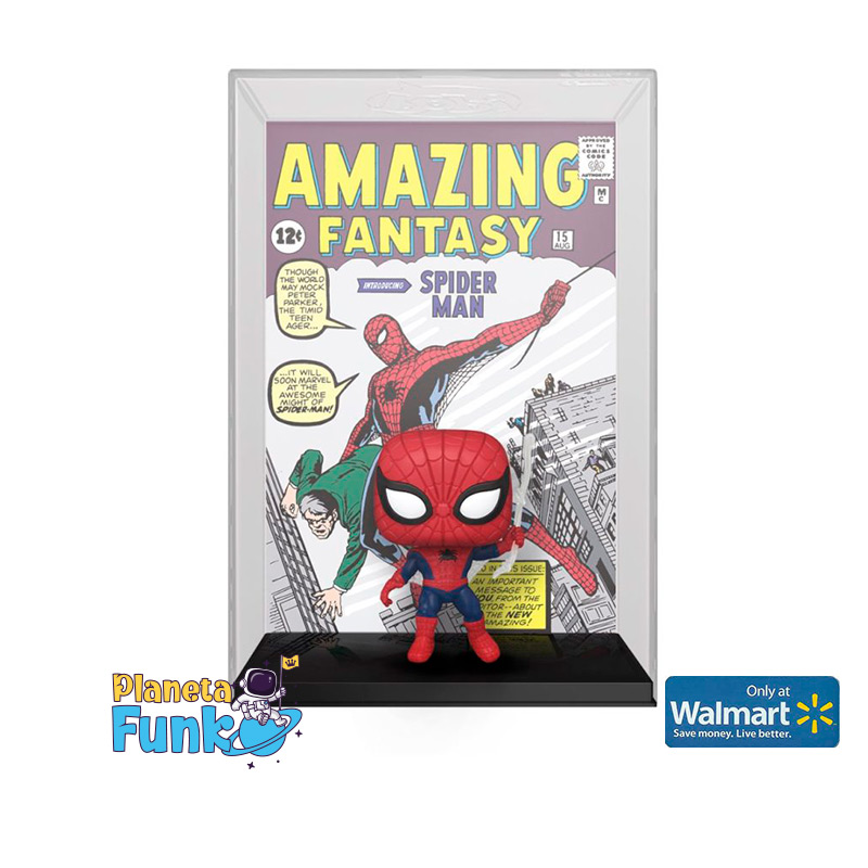 Funko Pop! Comic Covers Amazing Spider-Man (Spider-Man) Walmart