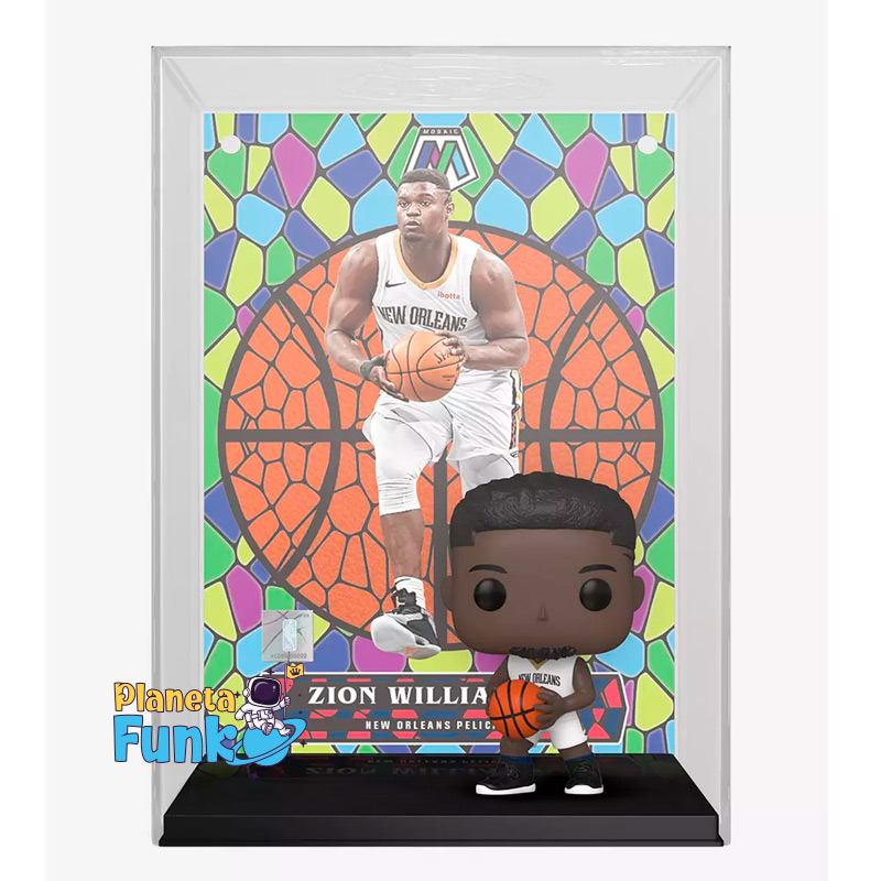 Funko POP! NBA New Orleans Pelicans - Zion Williamson (Maillot Bleu) – Figurine Vinyle Collector Officielle