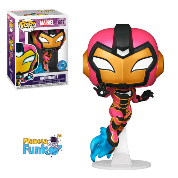 Funko POP! Ironheart Edition Limitée Pop in a Box Chase (Neu und