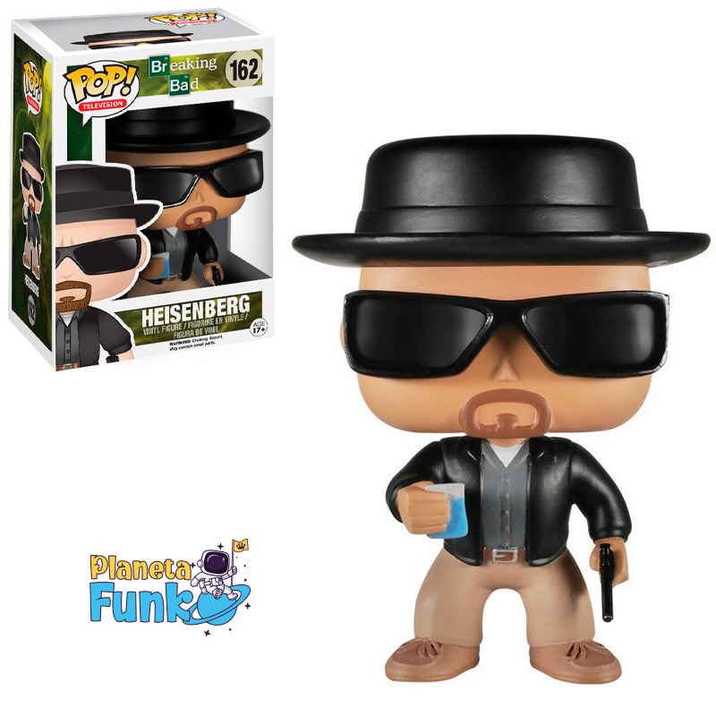 Funko Pop Television Breaking Bad - Heisenberg 162 Action Figure Brinquedos Figura De Ação Com